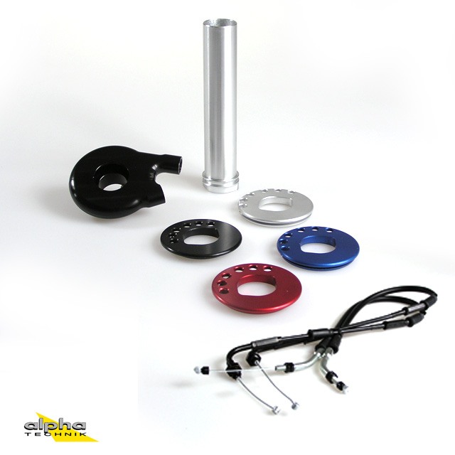 Puño de gas de tiro corto alpha Technik KTM RC8