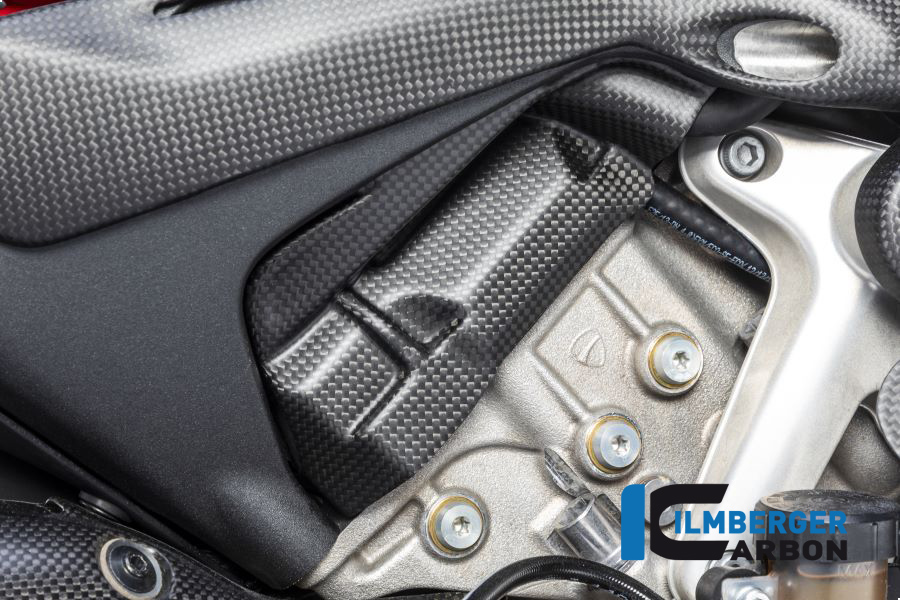 Tapa de culata de carbono Ilmberger lado derecho mate para Ducati Panigale V4 / V4S y Streetfighter V4