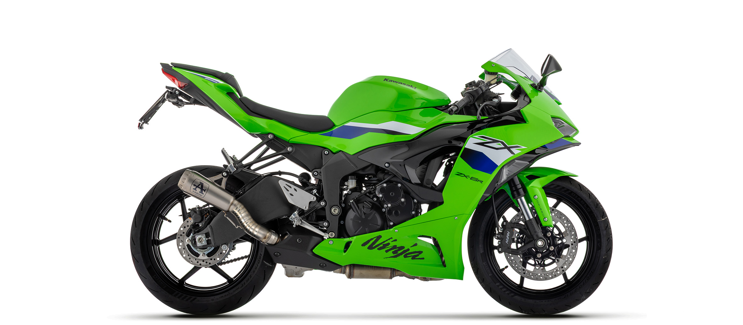 ARROW Auspuff PRO RACE NiChrome für Kawasaki ZX-6R 636 Modelljahr 2024-