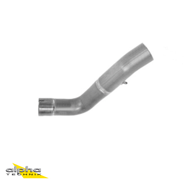 Tubo de conexión ARROW Racing para Aprilia RSV4 2009-15 / RSV4 Factory 2009-15 / Tuono V4 R 2011-15 / Tuono V4 R APRC 2011-15, sin catalizador