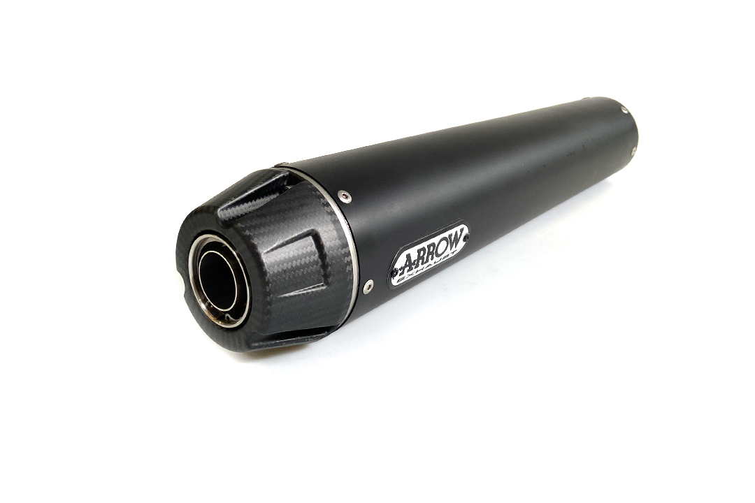 Sistema de escape completo ARROW REBEL para Yamaha XV950R 2014-2016, acero inoxidable