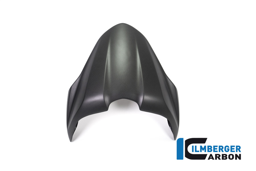 Tapa de asiento de pasajero de carbono Ilmberger, mate, Ducati Monster 1200, 1200S 2017-