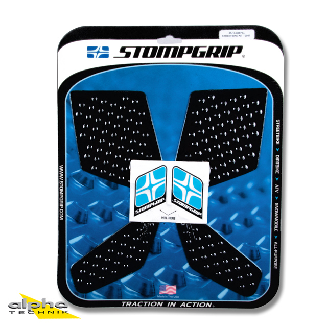 Stompgrip negro, Volcano, para Honda CB500X, 2013-2015