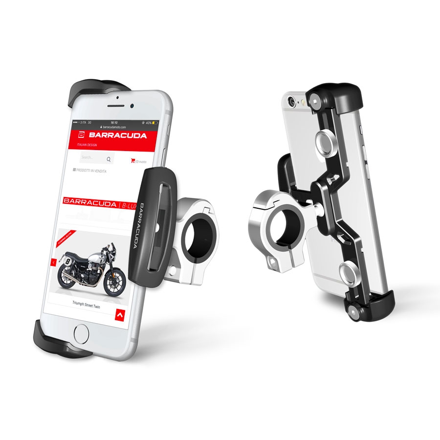 Soporte universal para smartphone Barracuda para motocicletalenker