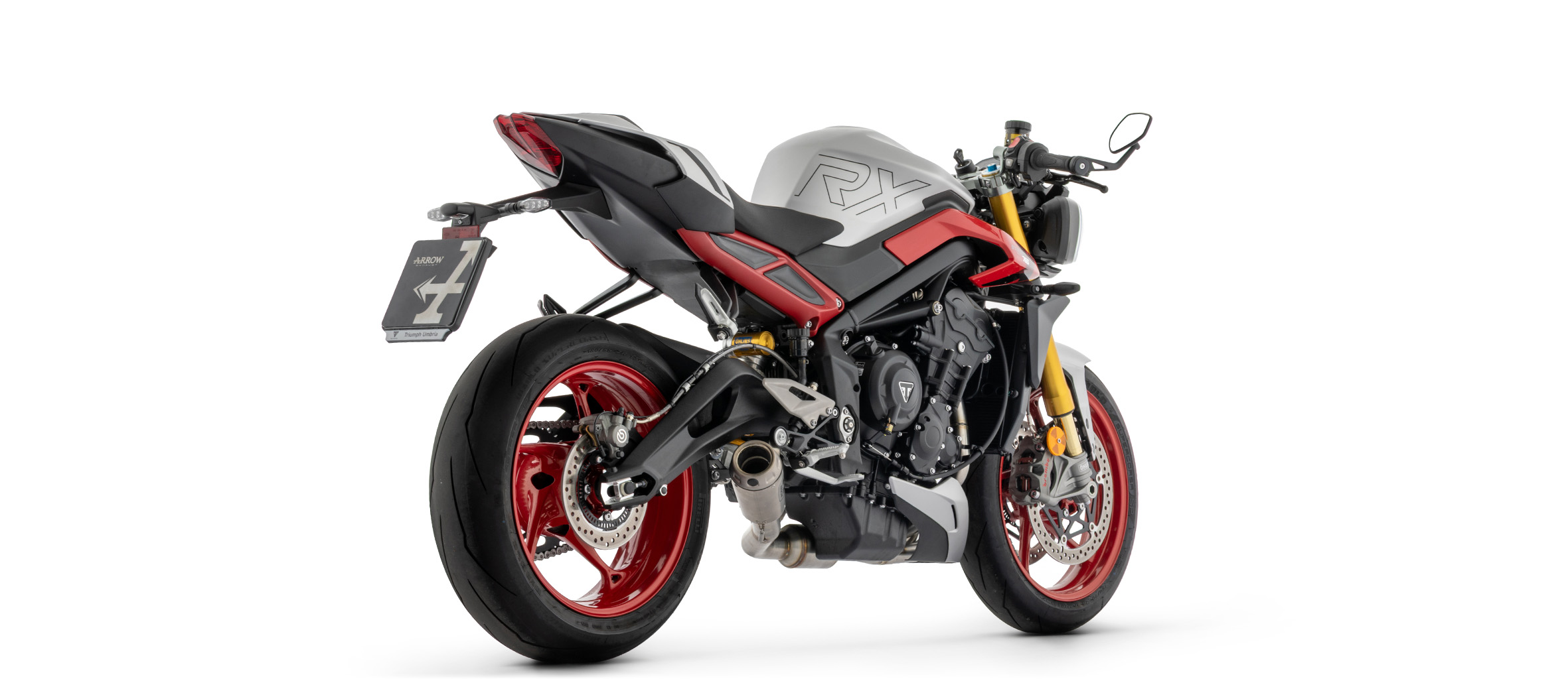 ARROW Auspuff PRO-RACE Titan für Triumph Street Triple 765 RX, 2026-