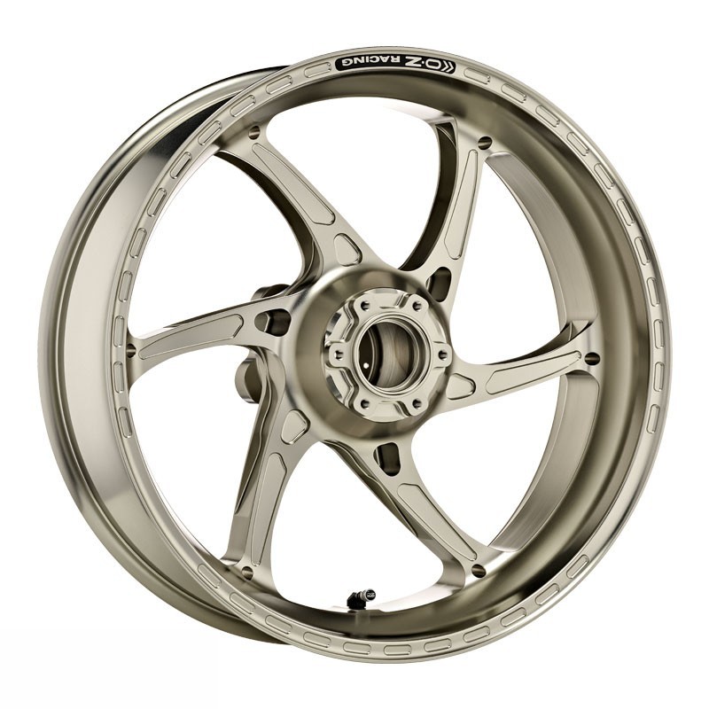OZ Gass RS-A Aluminio color titanio trasero para Ducati Panigale V4(S), 2025