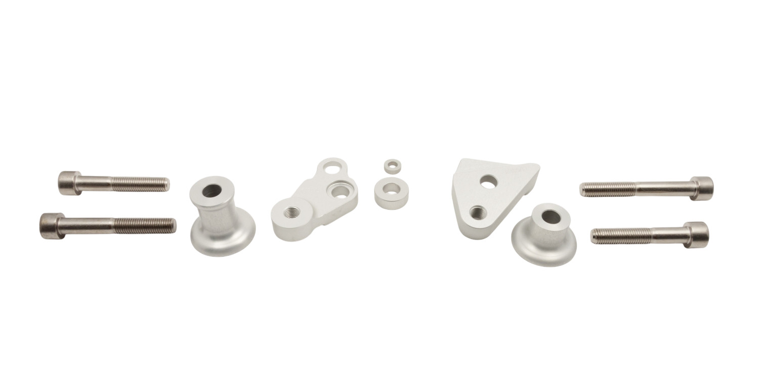 Kit de montaje de Topes Anticaída LSL para Kawasaki ZX-6R, 2009-