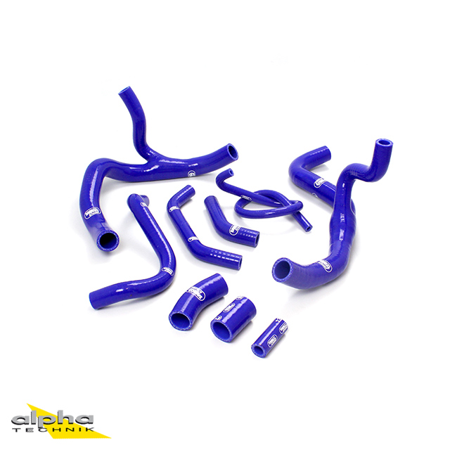 Kit de mangueras de silicona SAMCO SPORT solo para HRC-radiadorr, azul para Honda CBR1000RR año del modelo 2008-2011