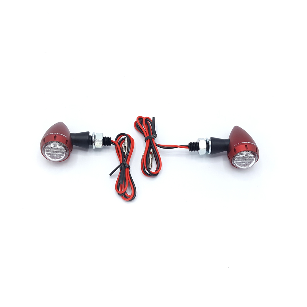 Barracuda luz de intermitente S-LED B-LUX rojo