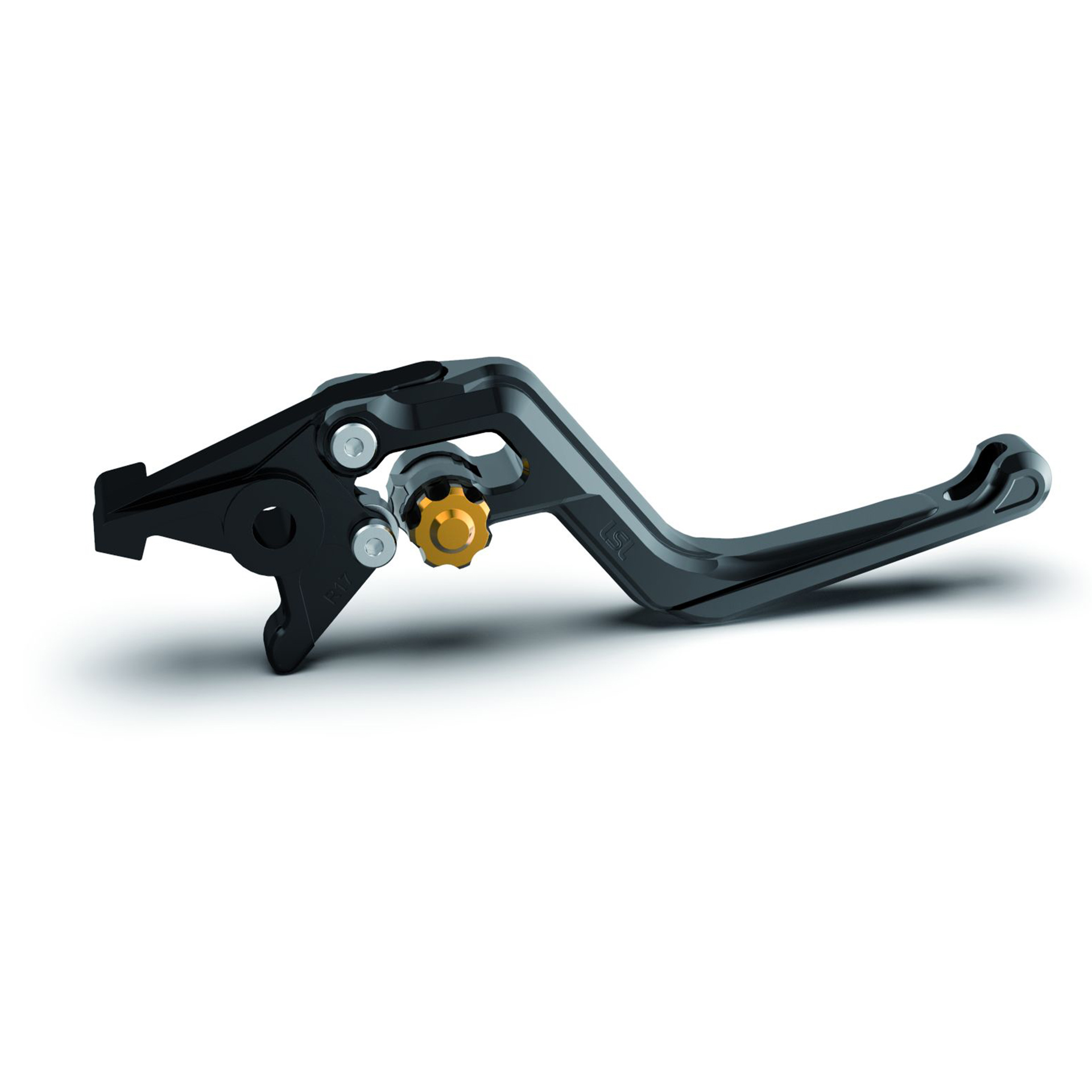 LSL ERGONIA Maneta de Freno R76R Negro/Oro/Negro