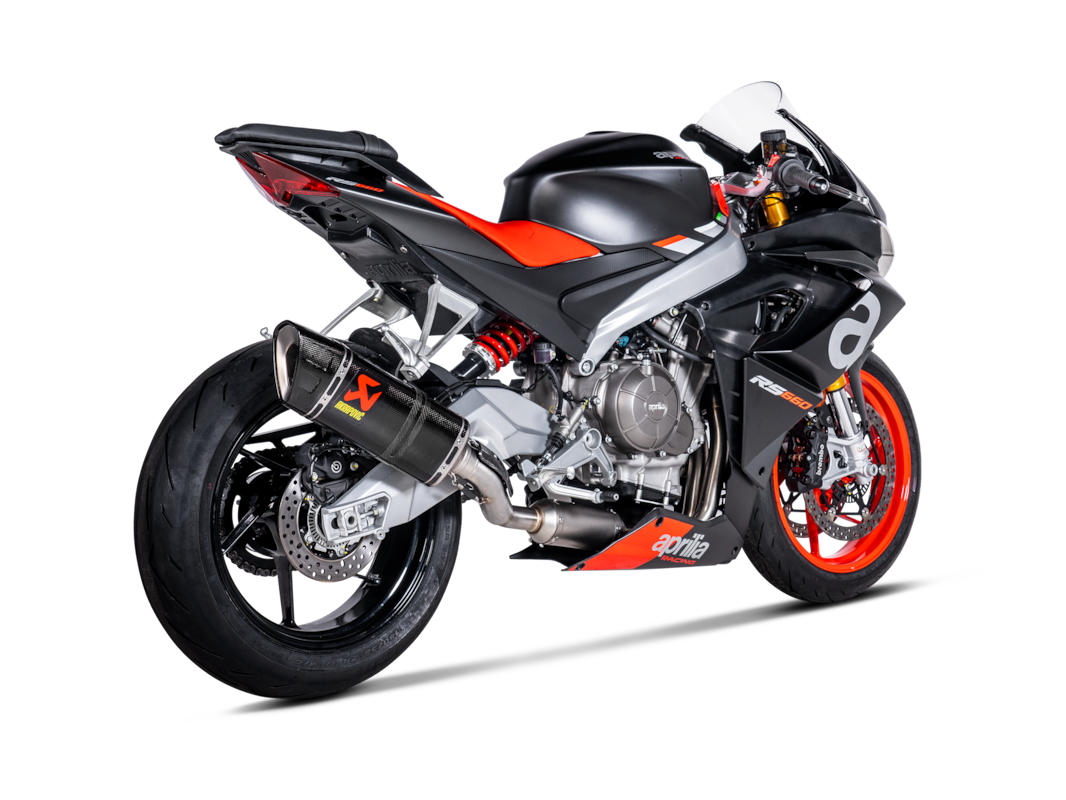 Akrapovic Racing Line (Carbon) sistema de escape para Aprilia RS660 2021- Tuono RS660 2021-