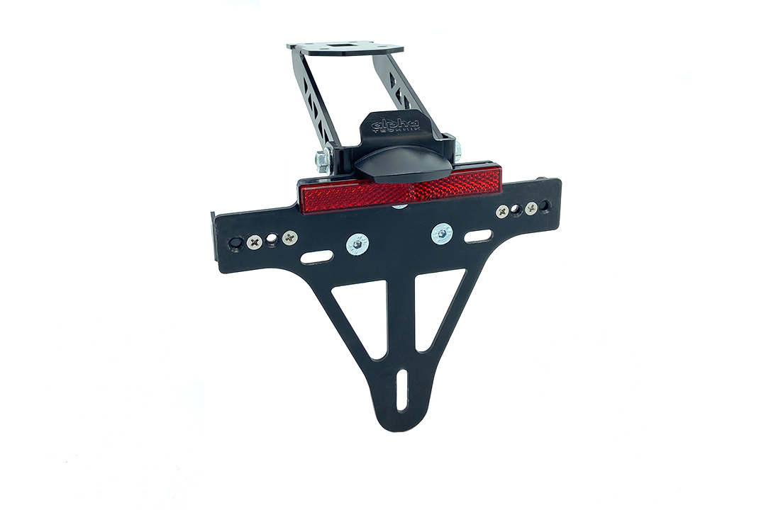 Soporte de matrícula para Kawasaki Z1000SX a partir del año modelo 2011 / Ninja 1000SX a partir del año modelo 2020 / Ninja 1100SX a partir del año modelo 2025