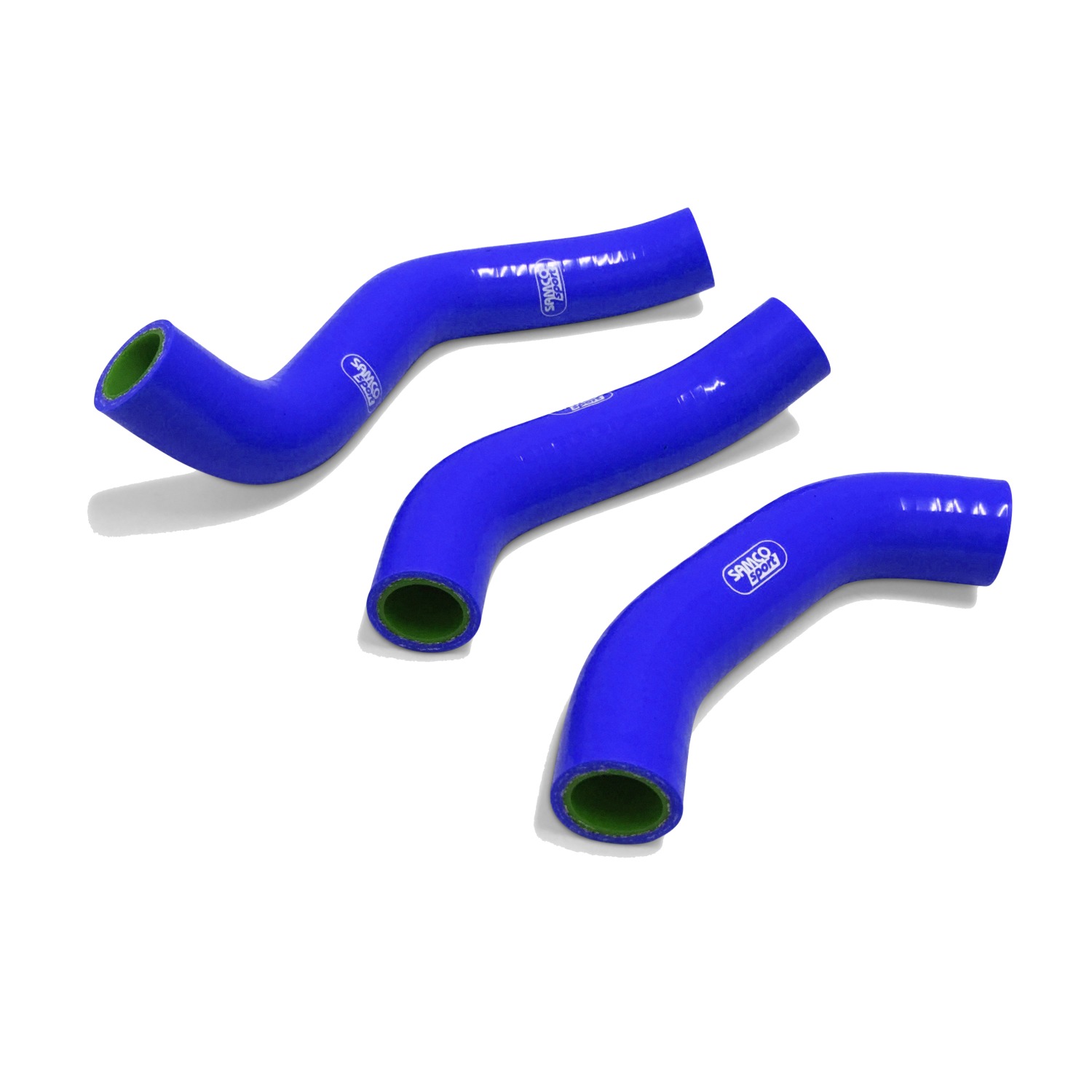 SAMCO SPORT Kit de mangueras de silicona termostato Bypass azul para KTM 450 EXC-F Six Days 500 EXC-F Six Days Husqvarna FE450 FE501 Año del modelo 2014-2019