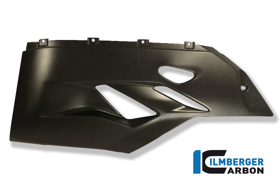 Carenado inferior de carbono Ilmberger lado izquierdo calle, Carbono