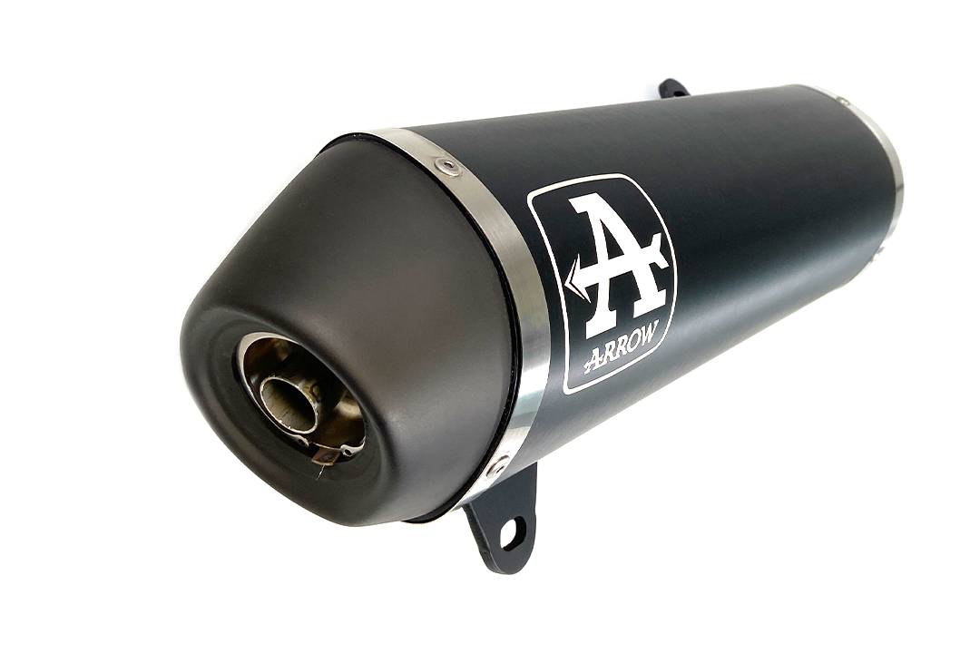 Silenciador ARROW DARK URBAN para SYM Cruisym 300i año de modelo 2017-