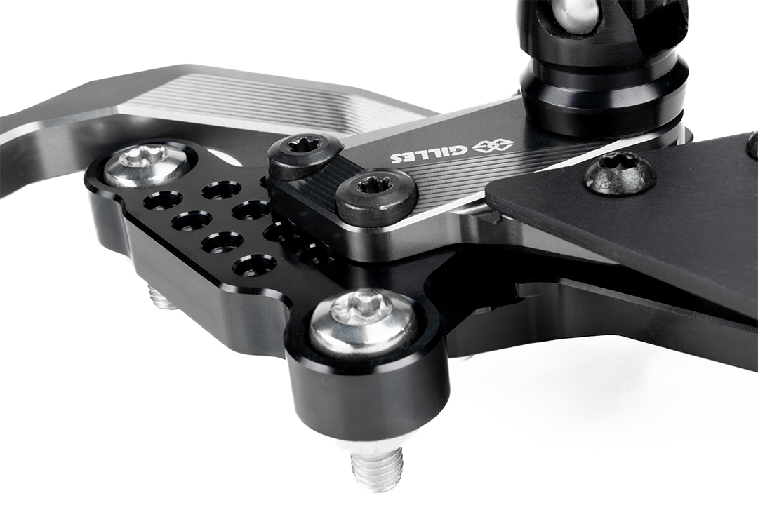 Sistema de Estriberas GILLES AS31GT3 reposapiés para Yamaha MT-09 a partir del año modelo 2021- XSR900 2022-
