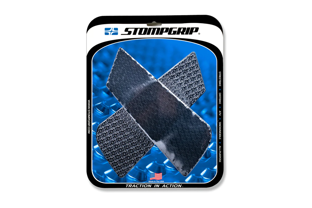 Stompgrip negro, Icon, para Suzuki V-Strom 1050, 2021-2025 y Triumph, Speed Triple 1050i, 2005-2010