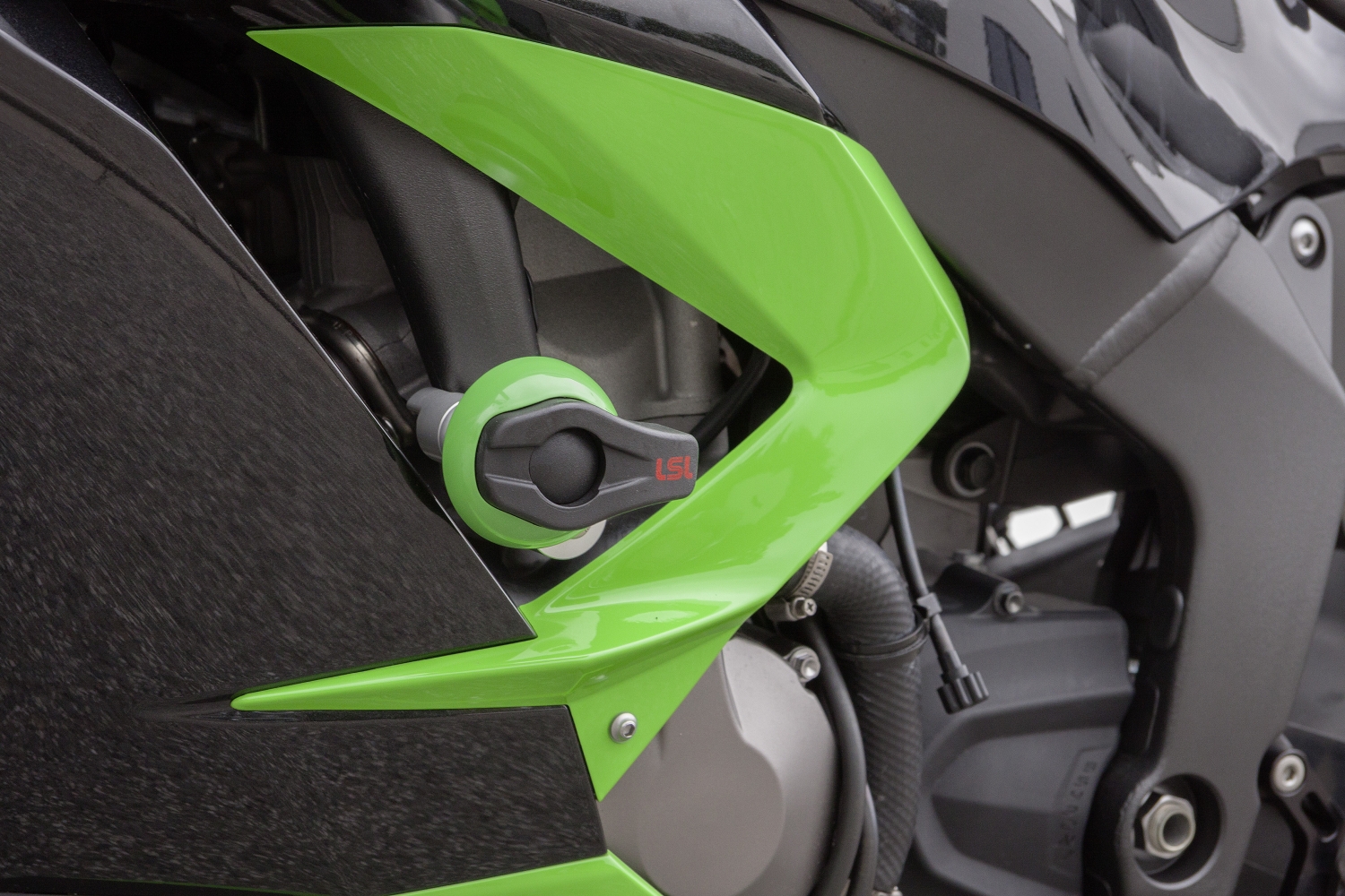 Kit de montaje de protectores anticaída LSL para Kawasaki ZX-6R 636 ABS, 2013-