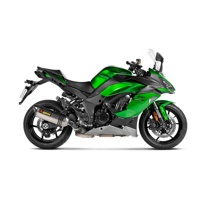 Protector térmico Akrapovic (Carbono) protecion térmil protector de carbono para Kawasaki Ninja 1000SX 2020-2025 y Ninja 1100SX 2025-2025