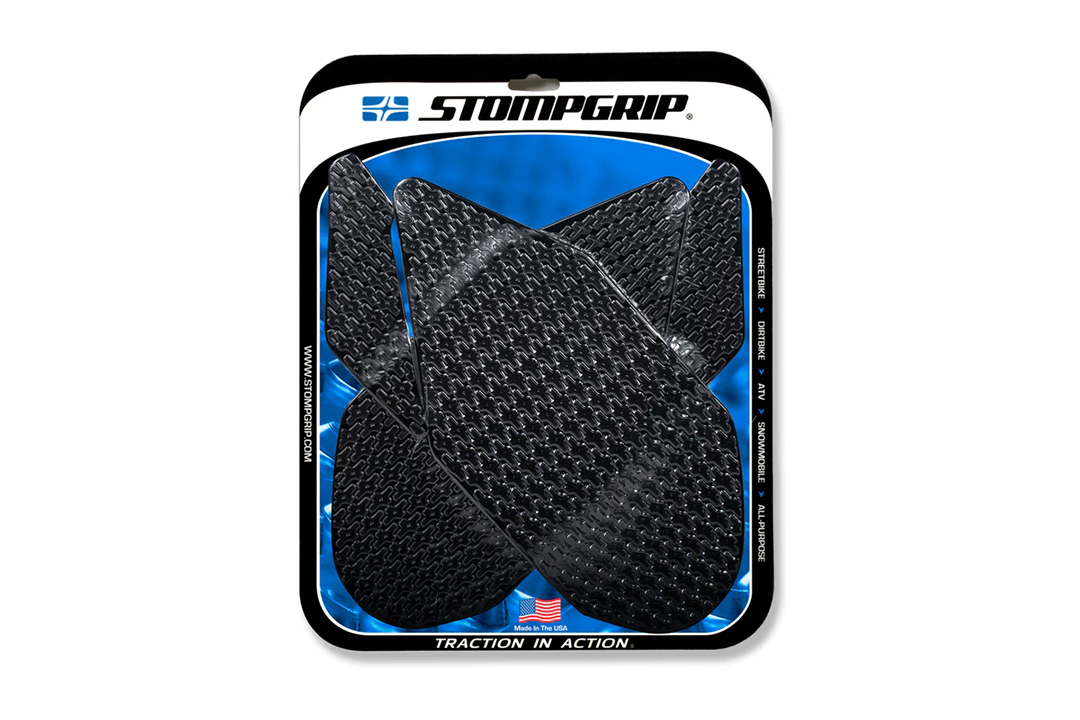 Stompgrip negro, Icon, para Suzuki GSXR1000, 2007-2008