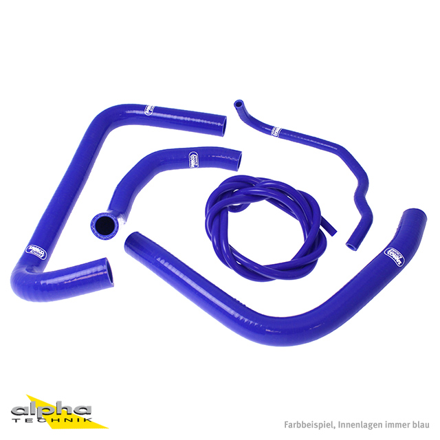 Kit de mangueras de silicona SAMCO SPORT azul para Honda CBR900RR Año del modelo 1992-1993