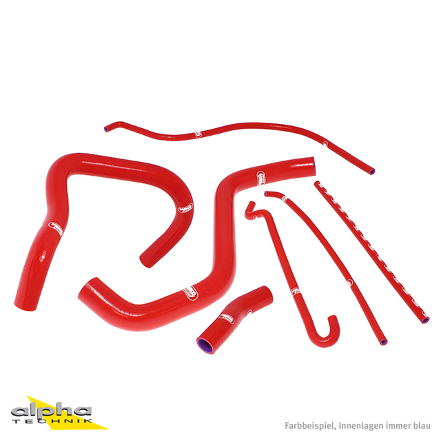 Kit de mangueras de silicona SAMCO SPORT rojo para Suzuki GSX1300R Hayabusa año del modelo 2008-2019