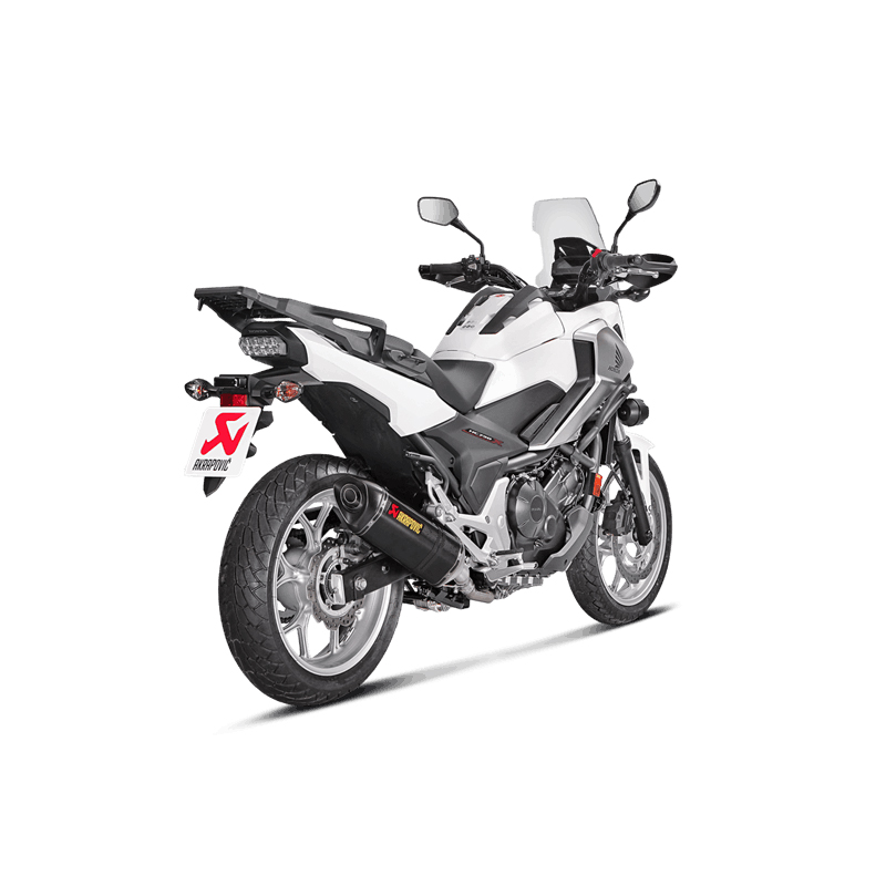 Sistema de escape Akrapovic Slip-On Line (Carbon) para Honda Integra año modelo 2012-2020, NC700/750S 2012-, NC700/750X 2012-2020