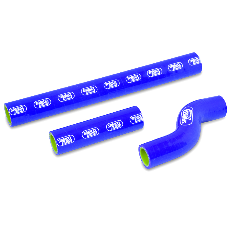 SAMCO SPORT Kit de mangueras de silicona termostato Bypass azul para KTM 250 EXC 250 XC-W 300 EXC 300 XC-W Husqvarna TE250 TE300 Año del modelo 2017