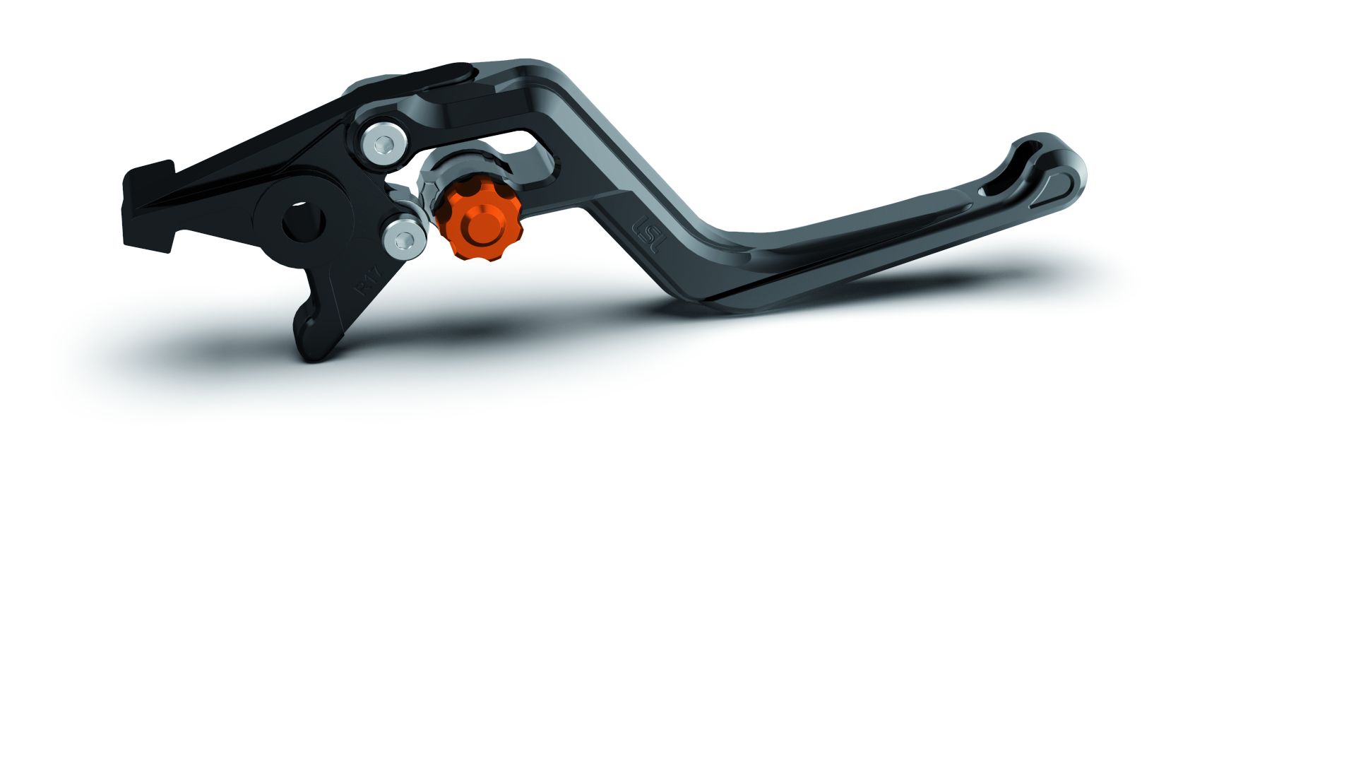 Maneta de Freno LSL ERGONIA R48R Antracita/Naranja/Negro