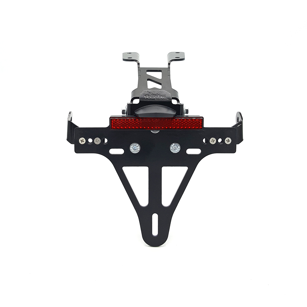 Soporte de matrícula alpha Technik para Yamaha MT125, Tipo RE39, RE40 / RE47, a partir del año de modelo 2020-