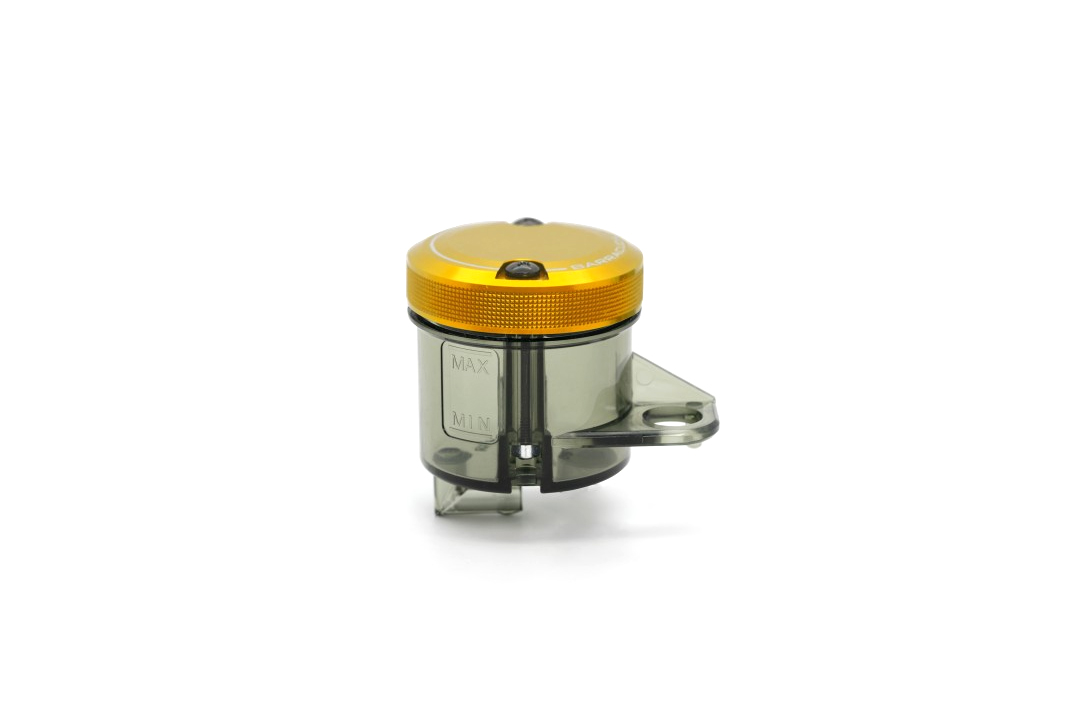 Barracuda Universal depósito de reglaje con tapa de aluminio anodizado dorado, diámetro 50 mm