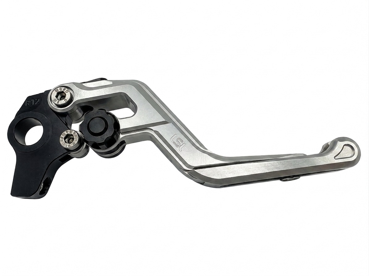 LSL ERGONIA Maneta de freno R16R Plata/Negro/Plata