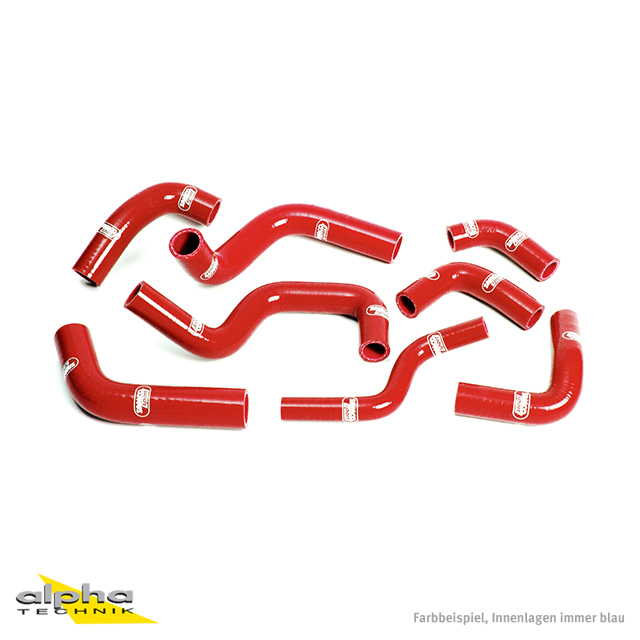 Kit de mangueras de silicona SAMCO SPORT rojo para Ducati 748R año de modelo 2000-2002