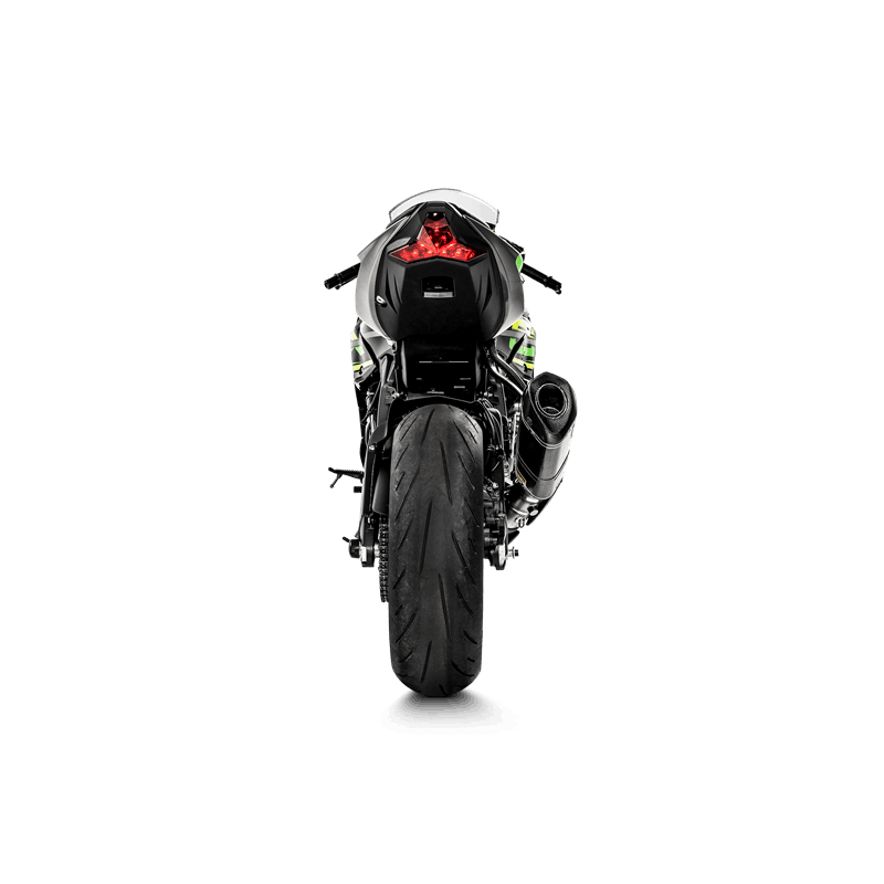Línea Slip-On Akrapovic (Carbono) para Kawasaki Ninja ZX-6R 2009-2012 / ZX-6R 636 2013-2025