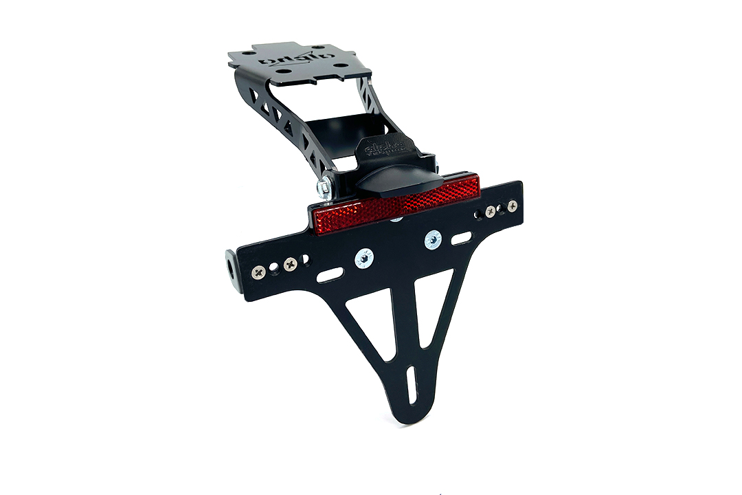 Soporte de matrícula alpha Technik para Suzuki GSX-S1000 y GSX-S950, Tipo WEK0, WEK1, WEK2, Año del modelo 2021-