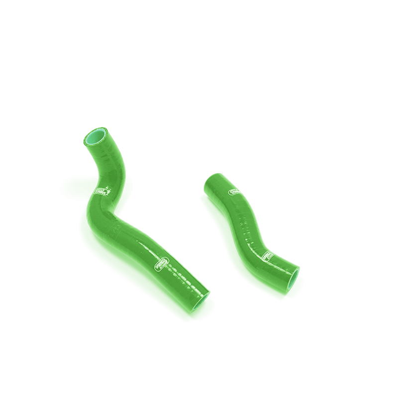SAMCO SPORT Kit de mangueras de silicona verde para Kawasaki Ninja 400 Z400 año de modelo 2018-2023