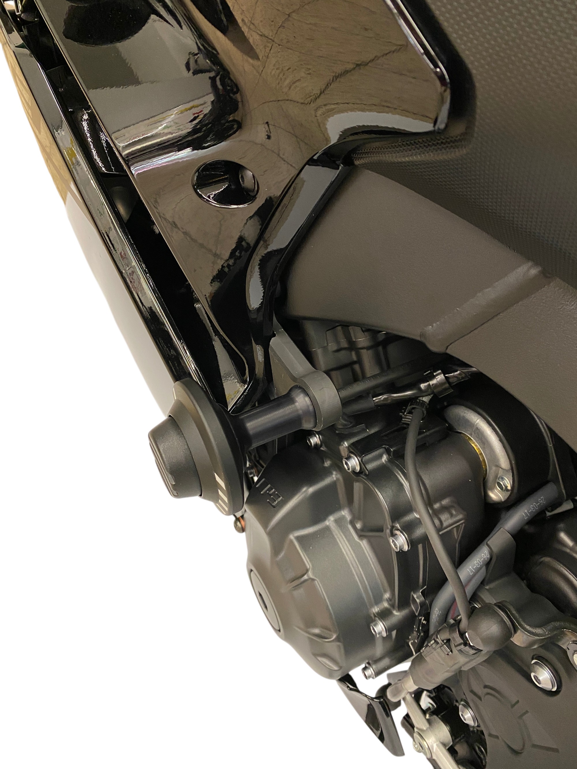 LSL Crash Pad Befestigungskit schwarz für Yamaha R9, 2025-