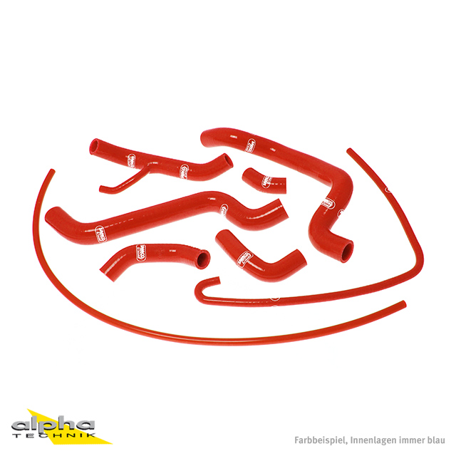 Kit de mangueras de silicona SAMCO SPORT rojo para Ducati 848 1098 R S 1198 R S año de modelo 2007-2014