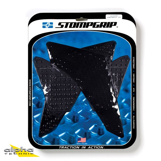 Stompgrip negro, Volcano, para Honda MSX125, 2014-2015