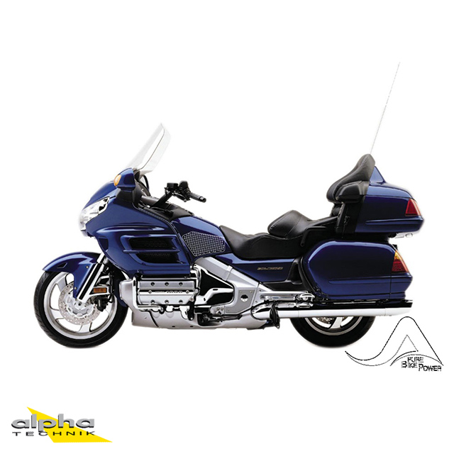 Stompgrip transparente, Volcano, para Honda GL1800 Goldwing, 2001-2010