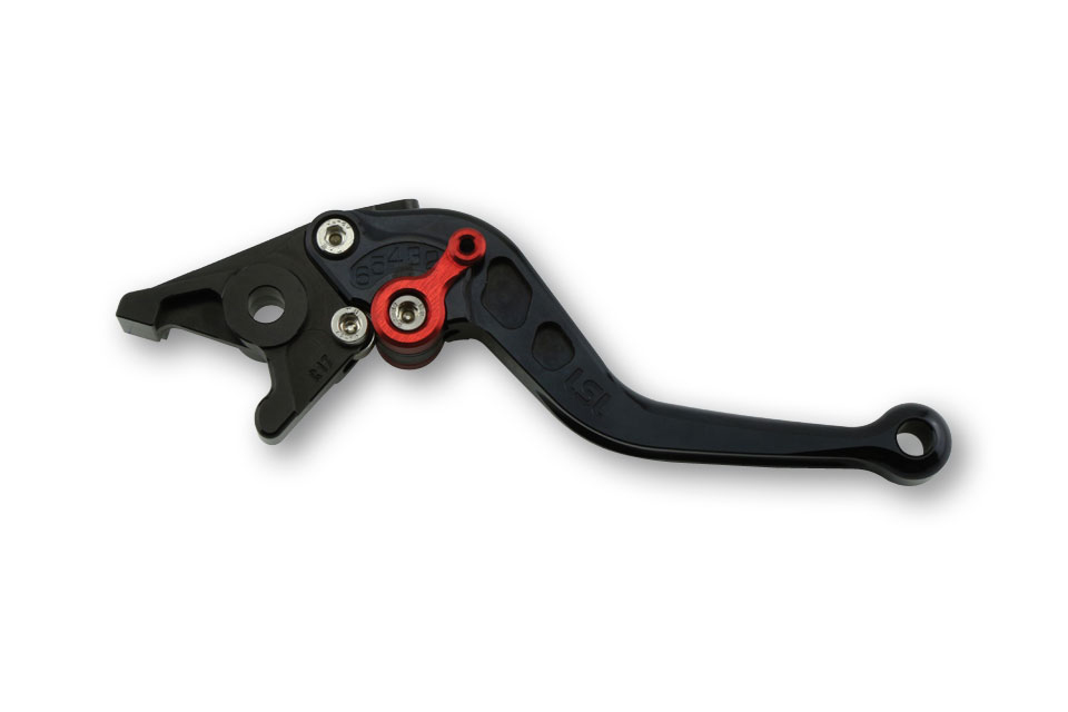 LSL Maneta de embrague Classic L83R, corto, negro/rojo