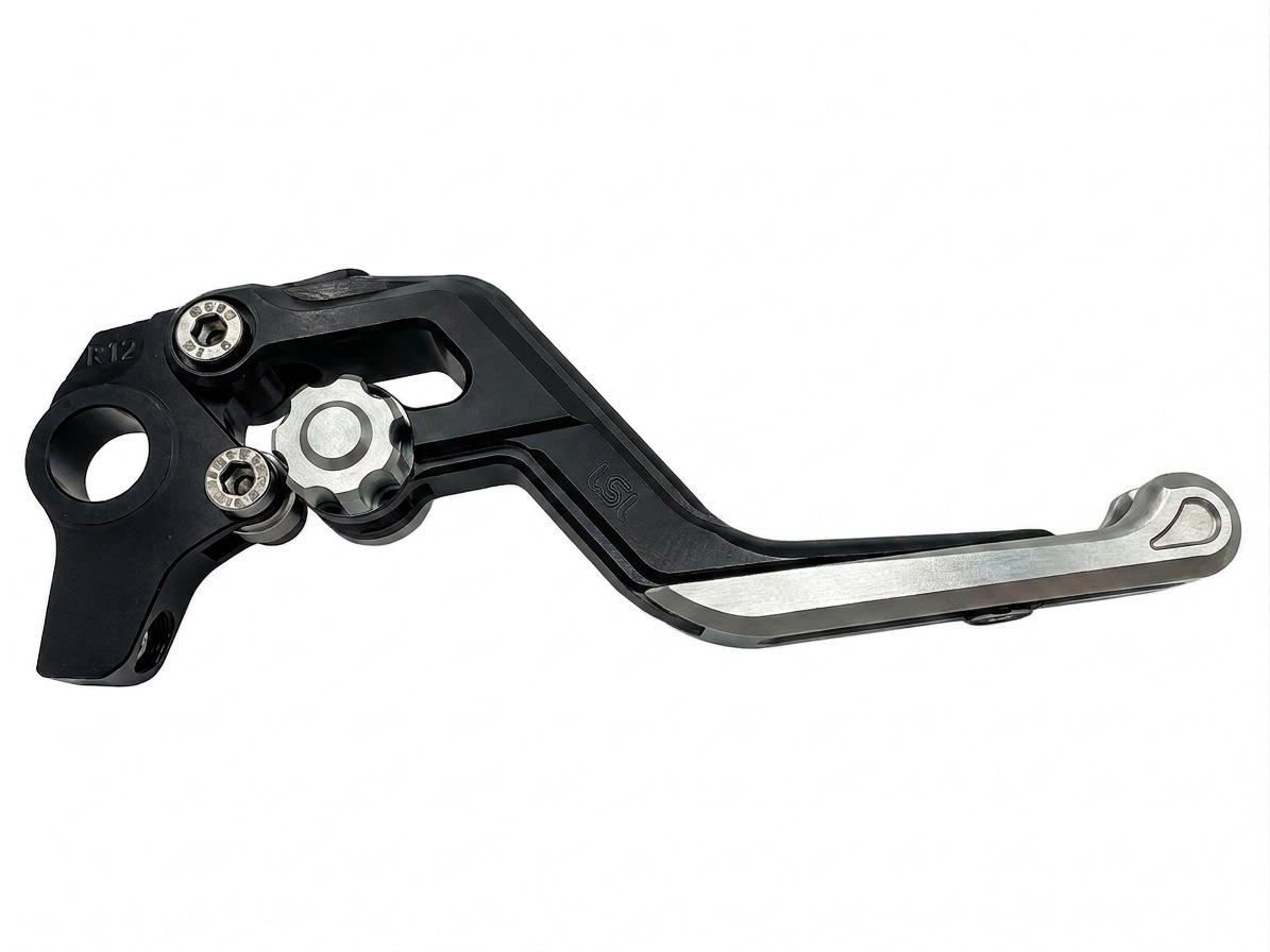 LSL ERGONIA Maneta de Freno R52R Negro/Plata/Plata