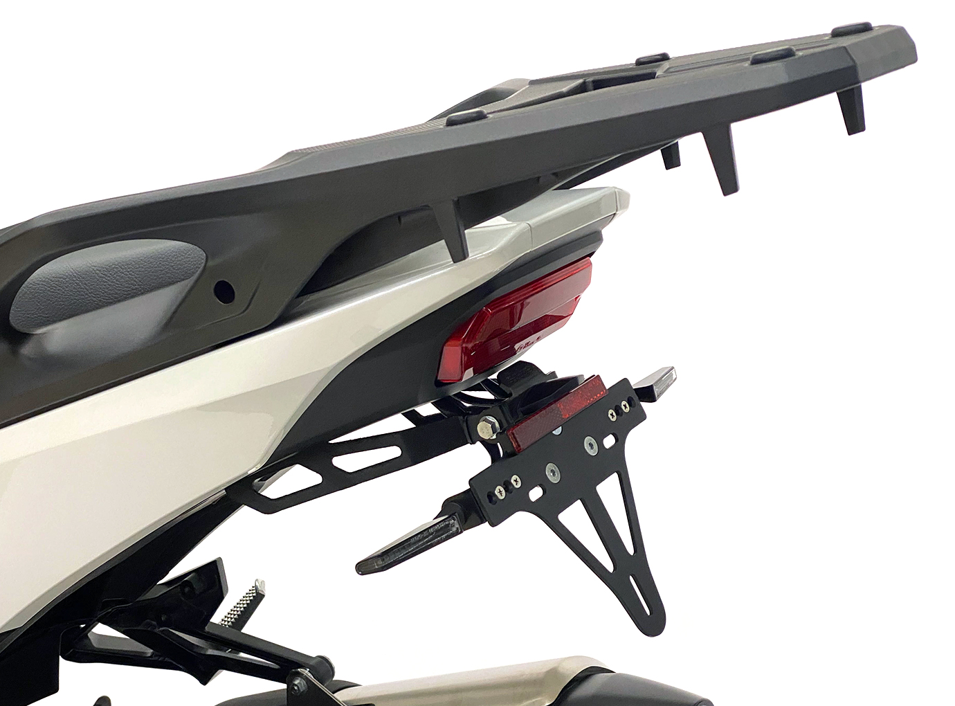 Soporte de matrícula alpha Technik para Honda NT1100, Tipo SC84, Año del modelo 2022-