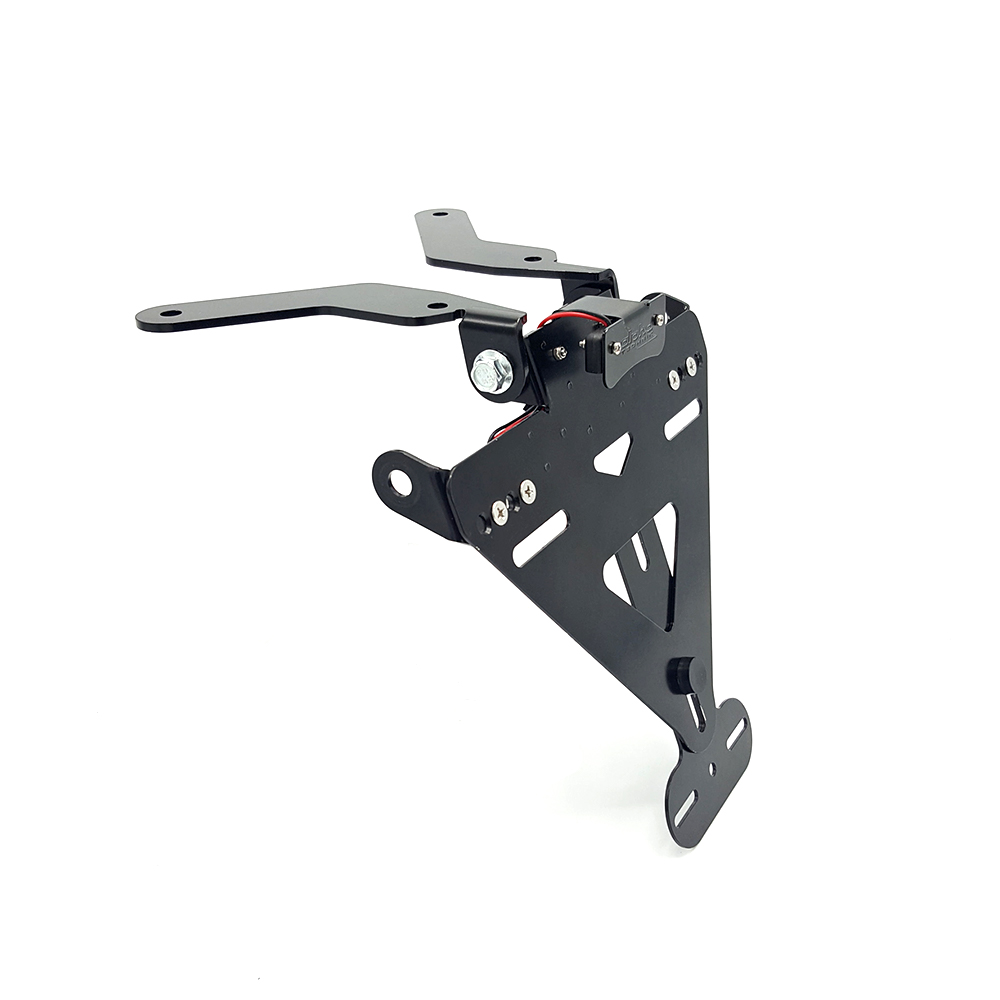 Soporte de matrícula alpha Technik para Kawasaki Z750,Z1000,ZR750L,ZRT0; Tipo ZR750L; Año del modelo 2007-