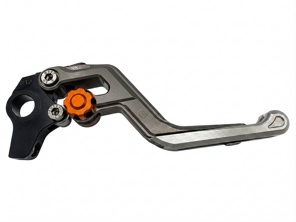 Maneta de Freno LSL ERGONIA R14 Antracita/Naranja/Plata