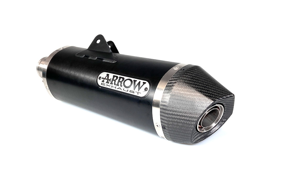 Escape ARROW RACE TECH para KTM 690 Enduro / Enduro R / SMC / SMC R 2009- de aluminio, negro