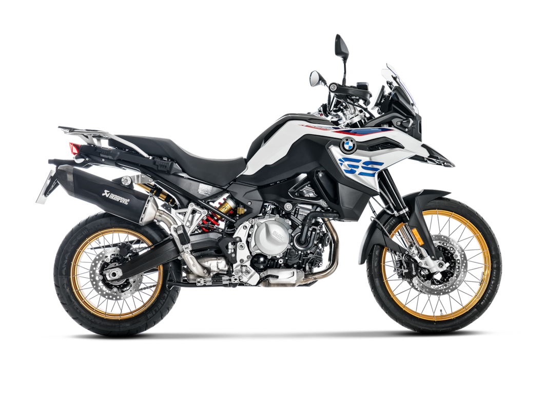 Escape Akrapovic Slip-On Line (Titanio) para BMW F 800GS y F900GS / Adventure 2024-, F750GS y 850 GS/Adventure 2018-2023