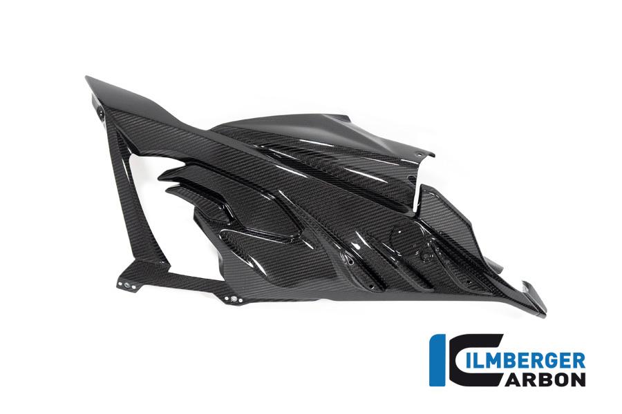Panel lateral de carenado de carbono Ilmberger lado derecho Racing, brillante, BMW S1000RR 2023-