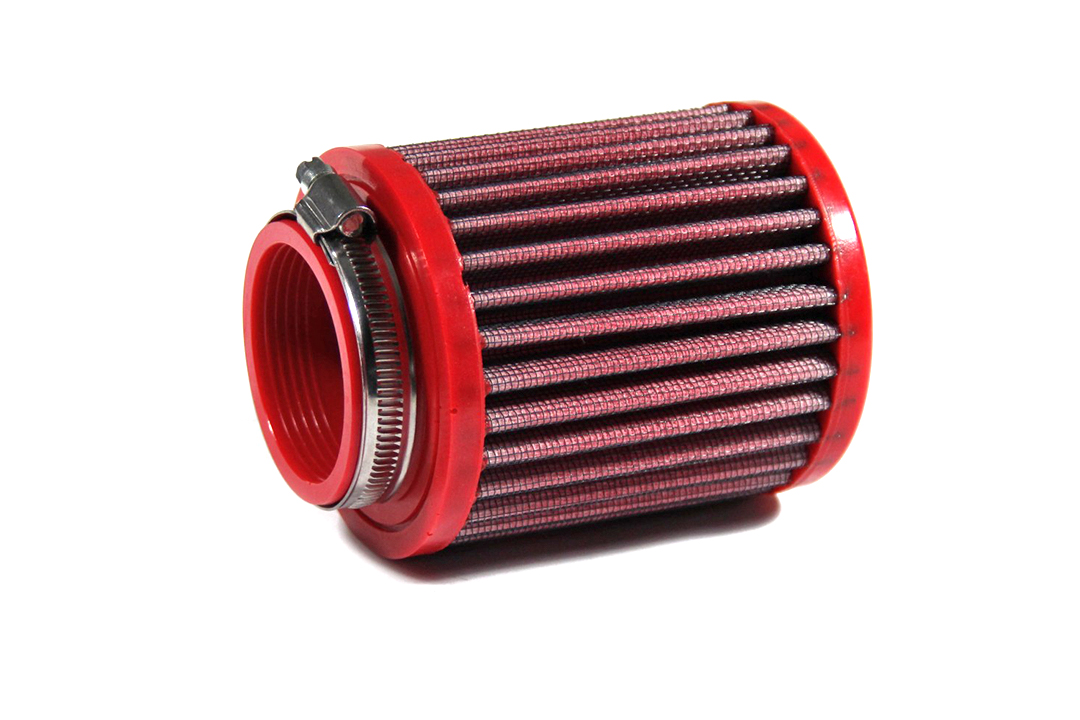 BMC Filtro de aire deportivo cónico, 52 mm de diámetro, 102 mm de longitud; Tapa de plástico
