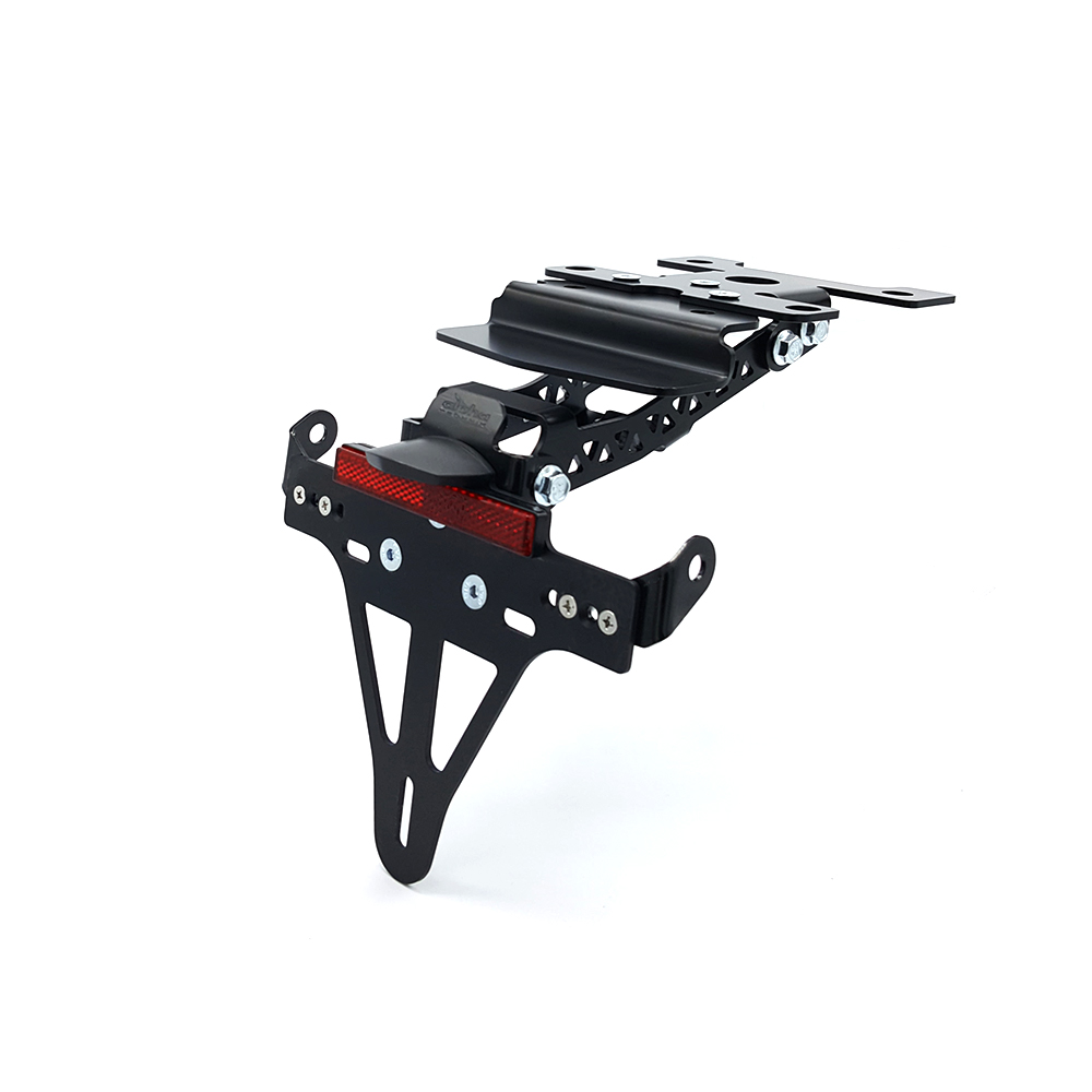 Soporte de matrícula alpha Technik para Yamaha Tenere 700, a partir del año de modelo 2019-